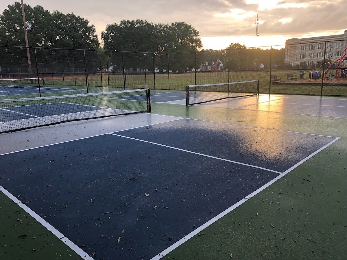 Tennis courts at Bill Robinson Park